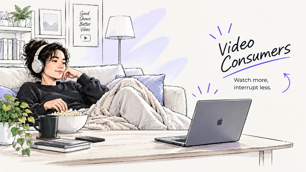 Streaming and watching with HovrPad